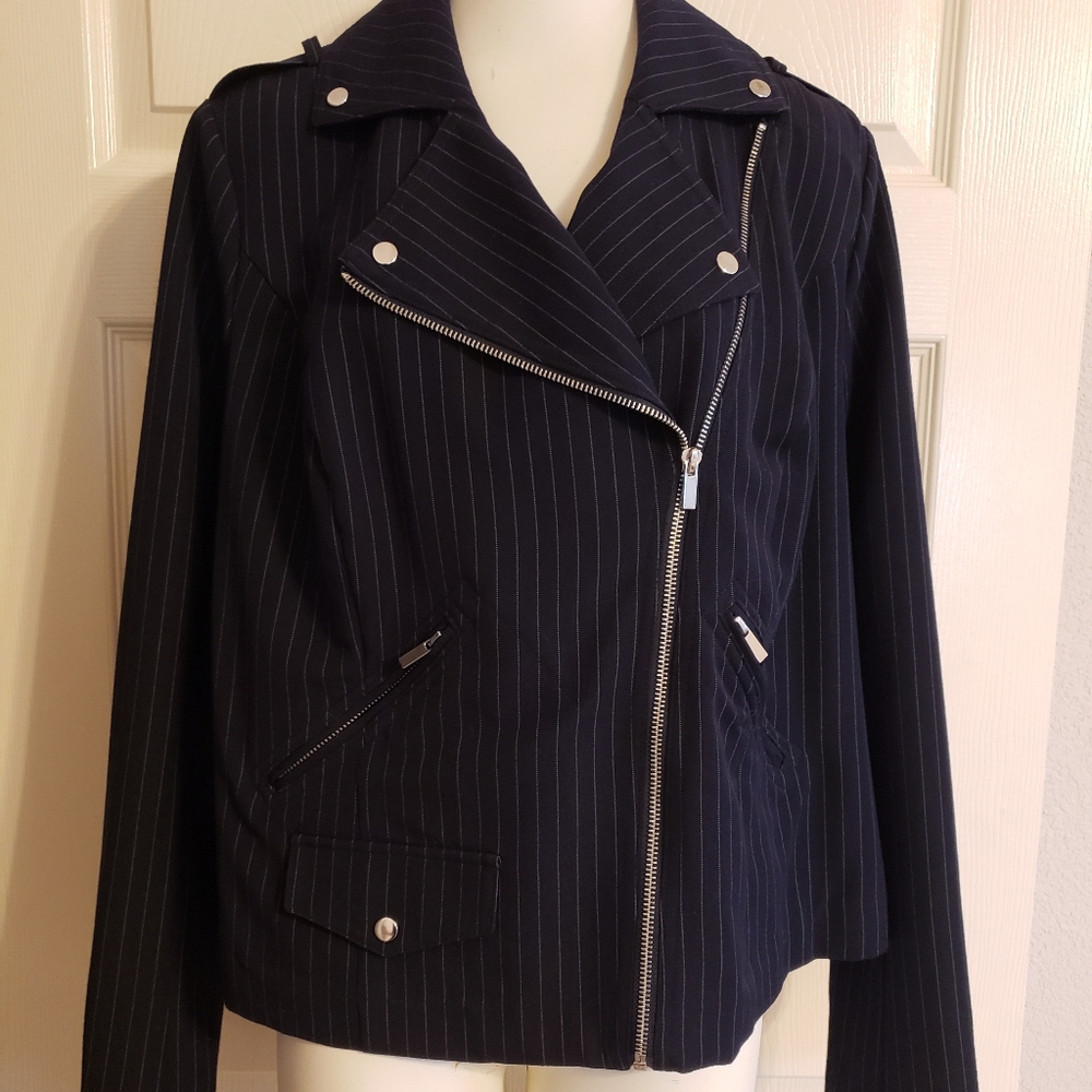 Navy blue Lane Bryant blazer